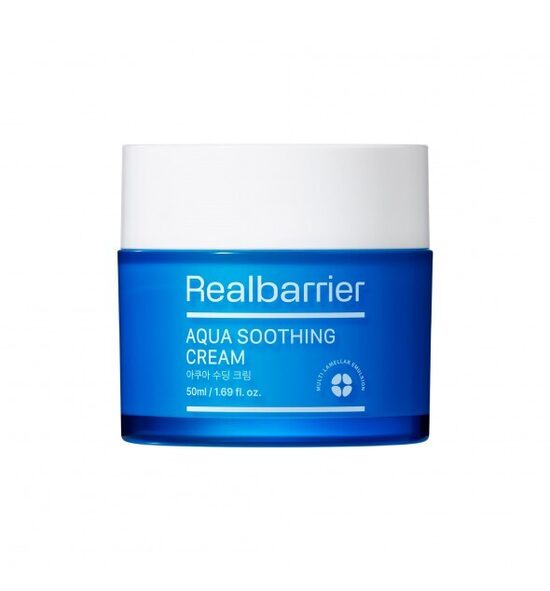 Atvēsinošs krēms jūtīgai ādai Real Barrier Aqua Soothing Cream